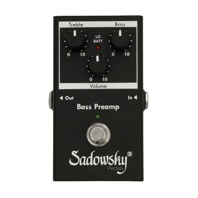 Reverb.com listing, price, conditions, and images for sadowsky-bass-preamp