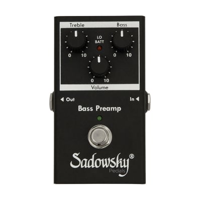 Reverb.com listing, price, conditions, and images for sadowsky-sbp-2-bass-preamp