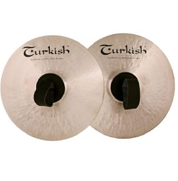 Turkish Cymbals 13" Classic Orchestra Band Cymbals C-OB13 image 1
