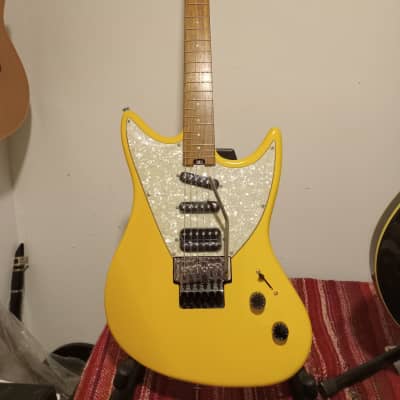 Rare UNK Xmark Electric Guitar: Early 2000’s #X006185 Gloss Yellow for sale