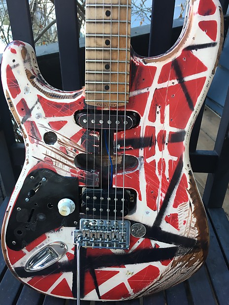 Custom Left Handed Frankenstrat EVH