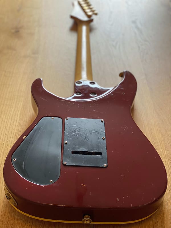 Charvel Japan CDT-80 Semi Hollowbody 1991 See Through Cherry