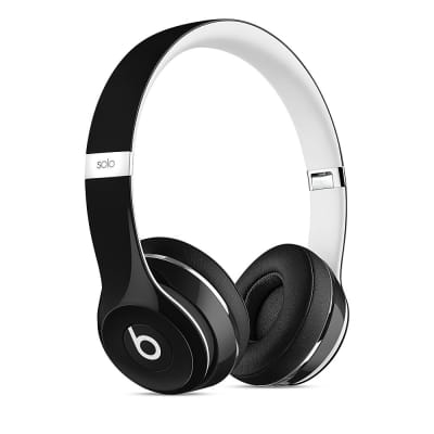 Beats by Dr. Dre Solo2 On-Ear Wired Headphones (Luxe Edition) in Black image 7