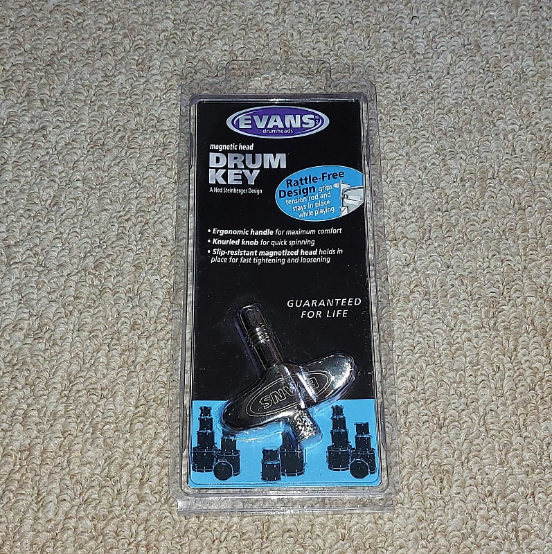 Evans DADK Magnetic Head Drum Key - Chrome (573) image 1