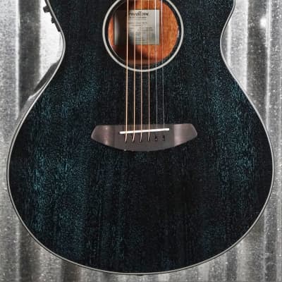Breedlove Rainforest S Concert Midnight Blue CE Mahogany Acoustic Electric Guitar #2173 image 1