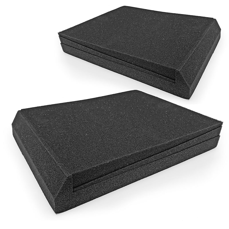 AxcessAbles Large Studio Monitor Isolation Pads for 6.5, 7, Reverb