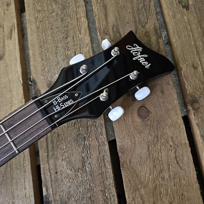美品 Hofner B Bass Hi-Series ベース ラメブラック HI-BB-SE-BK - Violin Bass Ignition - Black | Höfner