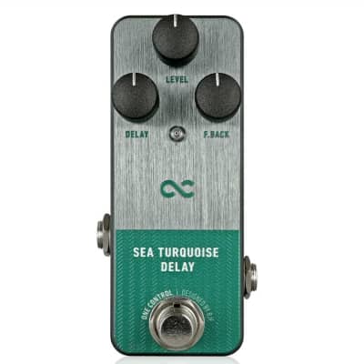 Reverb.com listing, price, conditions, and images for one-control-sea-turquoise-delay