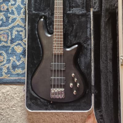 Schecter Stiletto Studio-4 Active Bass(See-Thru Black Satin) for sale