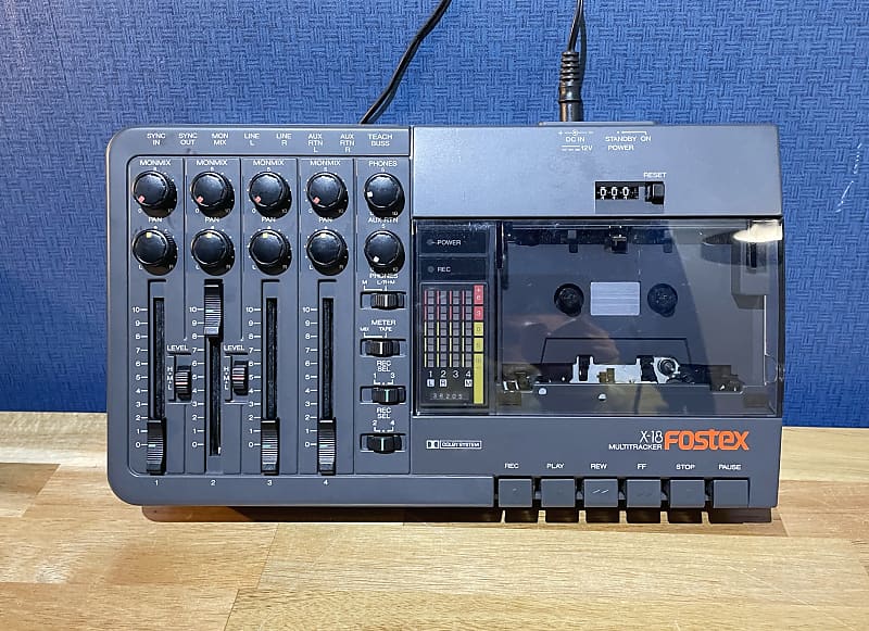 Fostex X-18 マルチトラック レコ―ダ―/ミキサー Yahoo!オークション - FOSTEX X-18 マルチトラックレコーダー