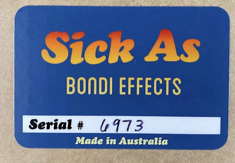 Bondi Effects Sick As Overdrive (Limited Edition) | Reverb
