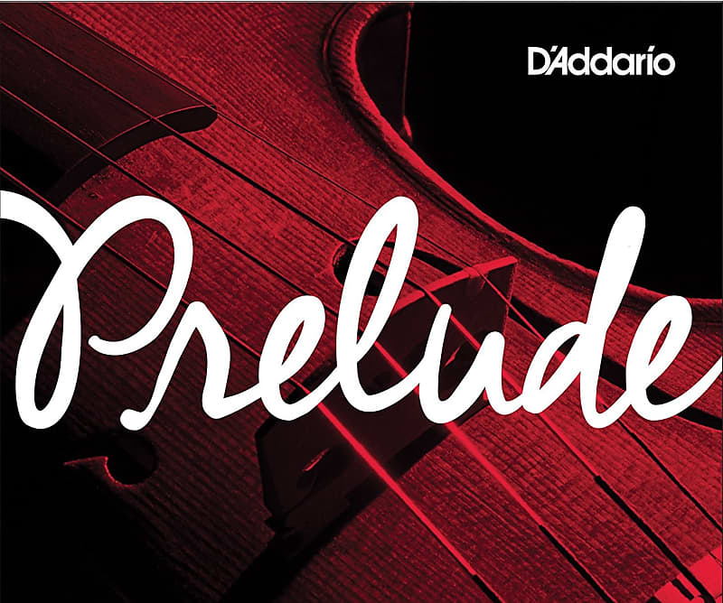 Prelude Violin String Set, 4/4 Scale, Medium Tension image 1