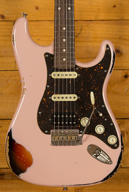 Xotic California Classic XSC-2 Heavy Aged Shell Pink Over 3