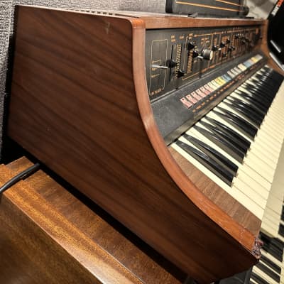 Farfisa Soundmaker 61-Key String Synthesizer 1979 - 1981 - Natural / Black, recently serviced, fully functional, U.S. 120V! image 12