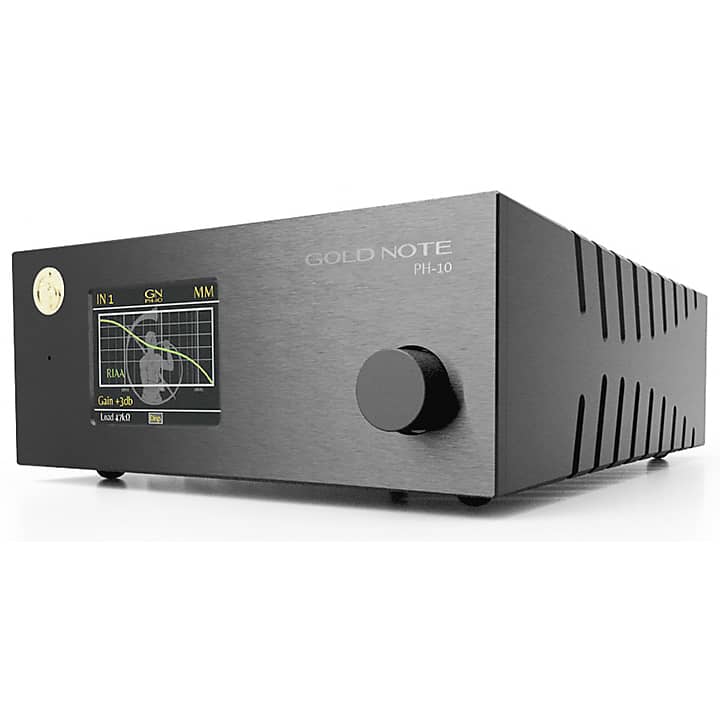 Gold Note PH-10 Phono Stage - Black image 1