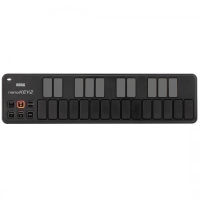 Korg nanoKEY 2 Slim Line USB Keyboard Black image 1