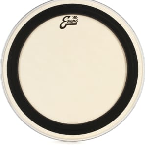 Evans EMAD Calftone Bass Drumhead - 18 inch image 6
