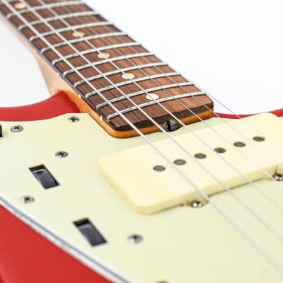 Fender Jazzmaster Factory Dakota Red over Sunburst 1962 image 12
