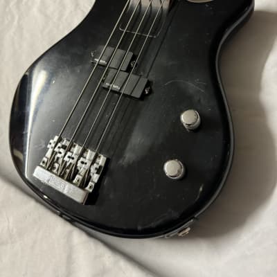 Washburn B-2 Electric Bass Guitar MIJ Japan 1980s - Black image 2