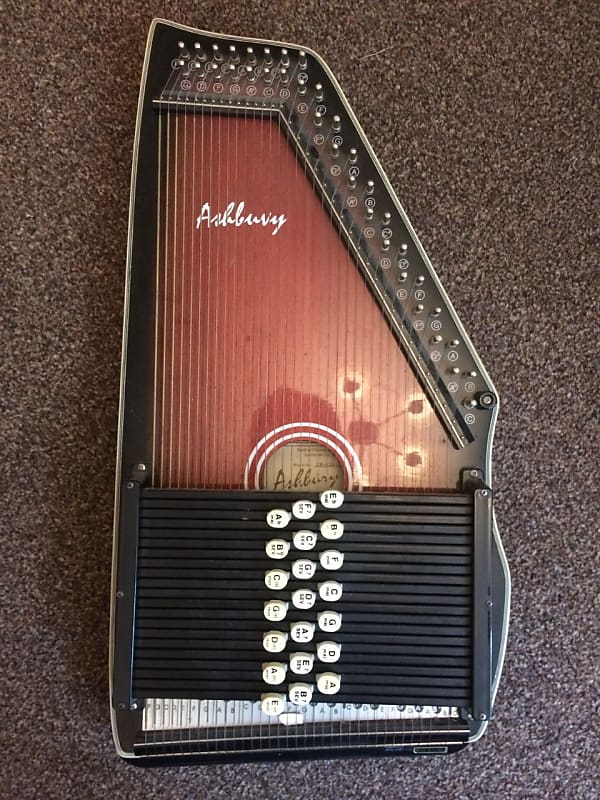 Ashbury Autoharp 21 bar Reverb UK