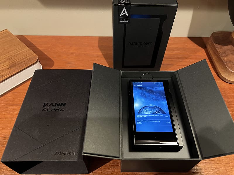 Astell&Kern A&K KANN Alpha black - Like New | Reverb