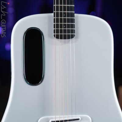 Lava Music Lava Me 3 Smart Acoustic Guitar 36” White w/ Space Bag image 5