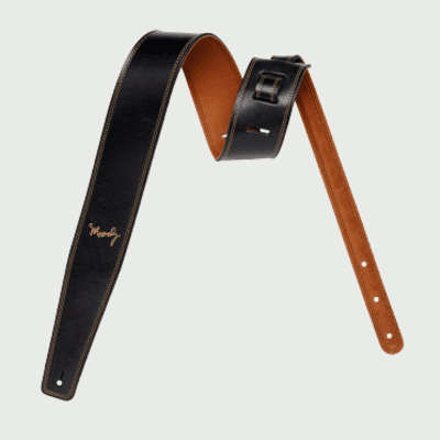 Moody Leather 2.5 Black/Tobacco Leather Standard Strap