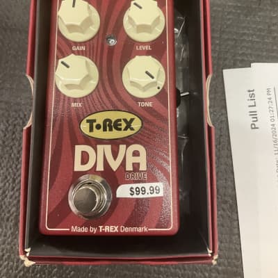 T-rex Diva drive オーバードライブ T-Rex Diva Drive Overdrive Pedal Reviews | Sweetwater