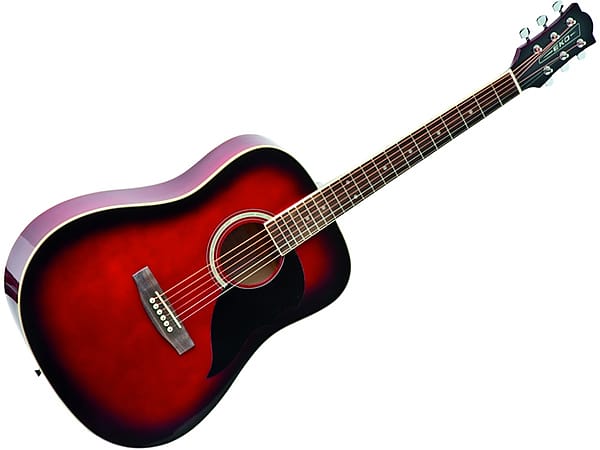 Chitarra acustica Eko Ranger 6 Eq Red Rossa Sunburst Elettrificata