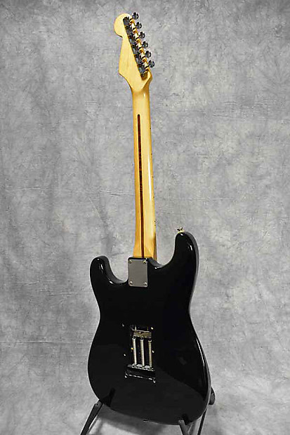Fender Mexico Squier Series Stratocaster Black | Reverb