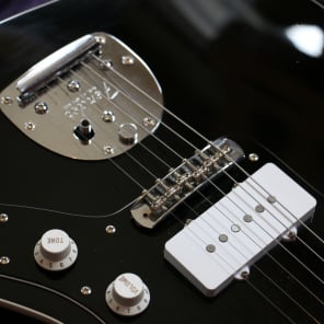 Fender JM-HO Jazzmaster Hollowbody MIJ 2000's Black image 12