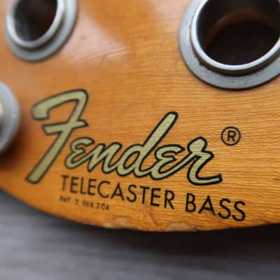 Fender Telecaster Bass Neck Maple USA Vintage '1972 3 bolt Tele image 2