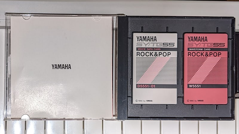 Yamaha SY/TG55 Rock & Pop Sound Card Set | Reverb