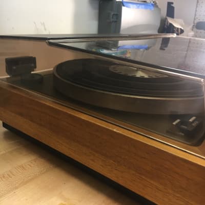 Sony 5520 Stereo Turntable 1972 maple wood image 3