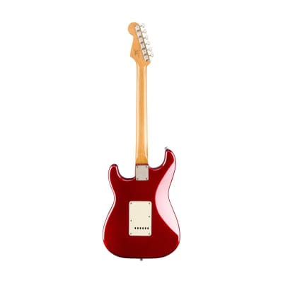 Squier Classic Vibe 60s Stratocaster Electric Guitar, Laurel FB, Candy Apple Red image 2