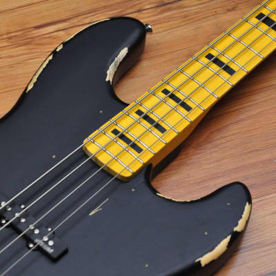 Vintage VJ74 Icon Bass - Distressed Black image 10