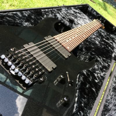 Ibanez Prestige RG2228 GK Galaxy Black - w/OHSC --- 8 String