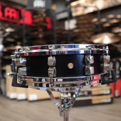 Used Yamaha 4x14" Maple Custom Snare Drum (Black) image 5