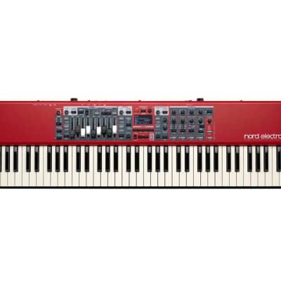Nord Electro 6D 73 73-Key Semi-Weighted Stage Piano + Gator Cases TSA Case image 2
