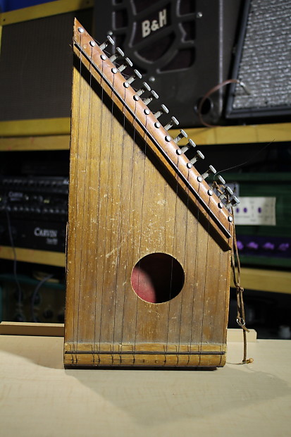 Vintage lap harp hotsell