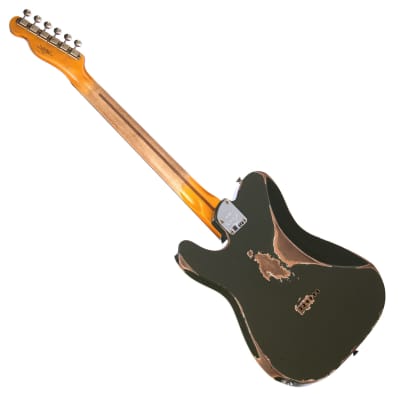 Fender Custom Shop MVP Telecaster Heavy Relic - Antique Olive Drab w/Rosewood Fingerboard - Dealer Select Master Vintage Player Series Electric Guitar - NEW! image 8