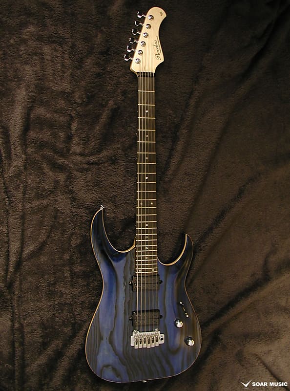 Bacchus GRACE-AT/BW - BLUE/OIL-BN Custom Series Guitar