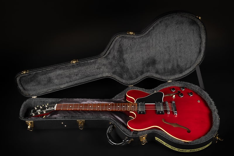 2005 Gibson Memphis ES-335 Dot - Satin Cherry | USA | Reverb