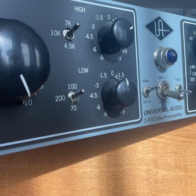 UNIVERSAL AUDIO  2-610 TUBE PREAMPLIFIER image 2