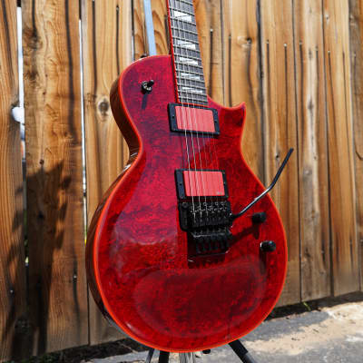 ESP SIGNATURE SERIES Gary Holt EC Liquid Metal Lava 6-String Electric Guitar w/ Case image 8
