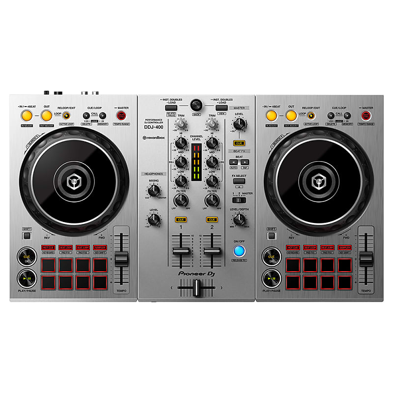 Pioneer DJ DDJ-400-N Gold Limited Color 2-Channel DJ Controller Portable