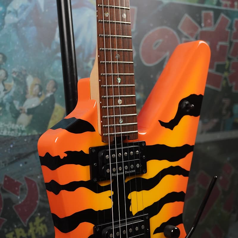 Edwards Random Star E-RS-160R 2015 Orange Tiger MIJ ESP Edwards Random Star E-RS-160R 2015 Orange Tiger MIJ ESP