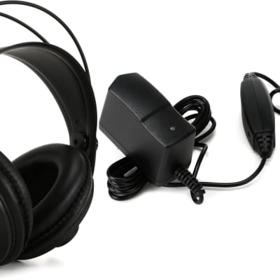 AKG K240 Studio Semi-open Pro Studio Headphones  Bundle with Roland PSA-120S 9v 500mA Power Supply image 1