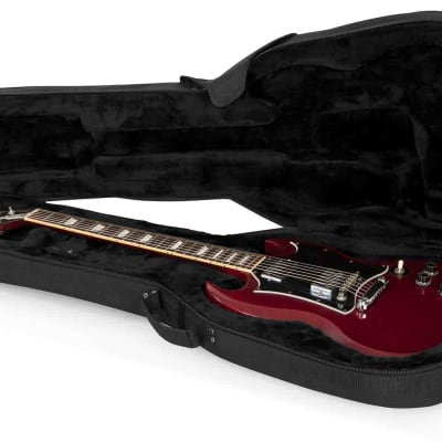 Gator Cases GL-SG Rigid EPS Polyfoam Lightweight Guitar Case for Solid-Body Electrics Gibson SG image 7