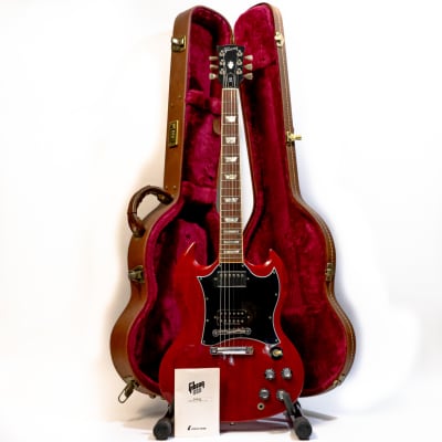 2000 Gibson SG Standard Yamano Guitar with Case - Heritage Cherry image 2